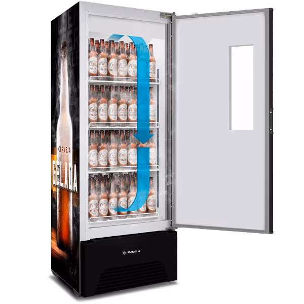 Cervejeira Vertical Metalfrio 572 Litros Adesivada VN50AF Frost Free -6°C a -2°C 220V — foto 2