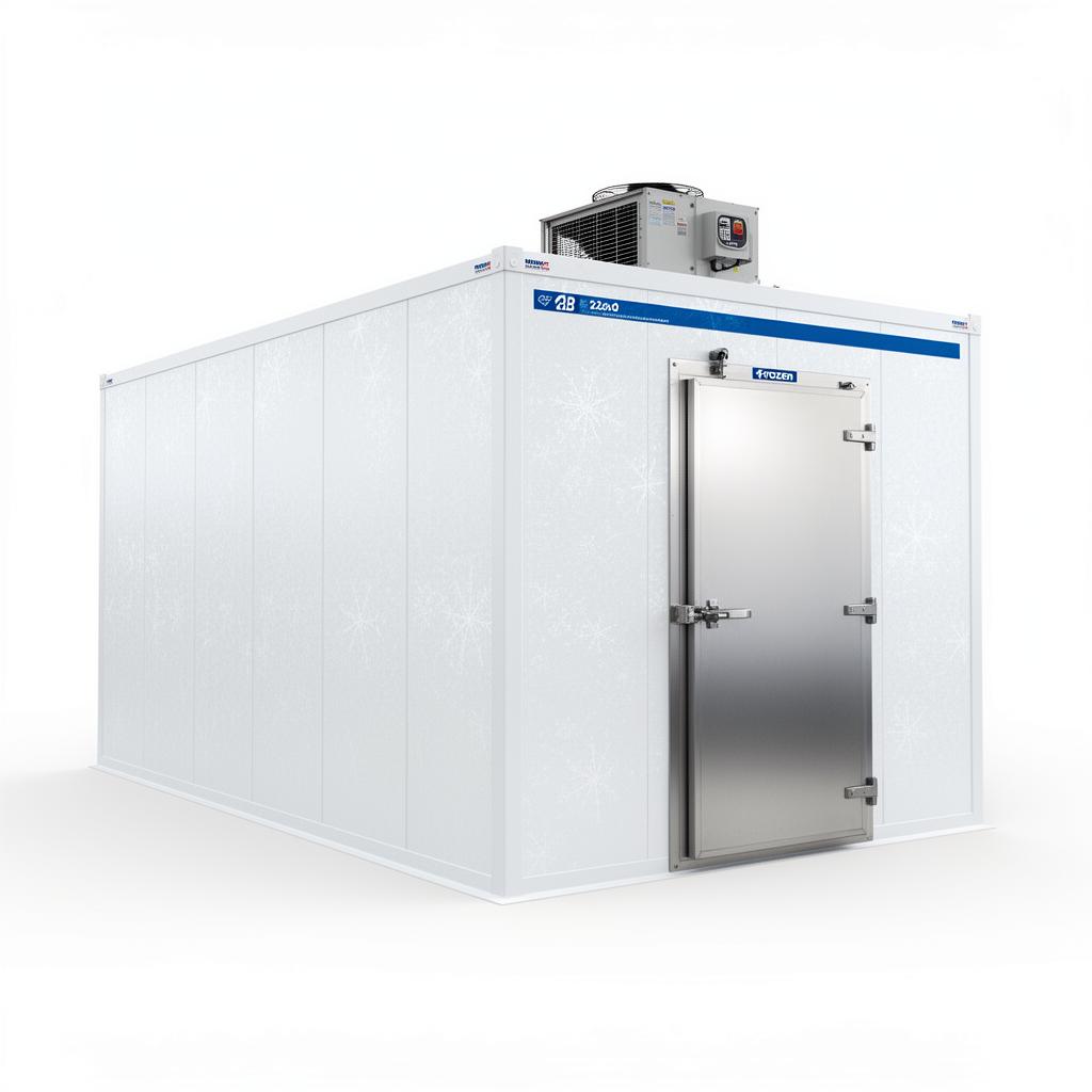 Câmara Fria Modulada Congelados 2,50x2,00x2,12m com Unidade 2HP 220V
